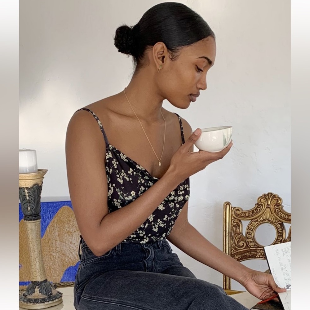 Urban Outfitters Ruby Cowl Neck Cami